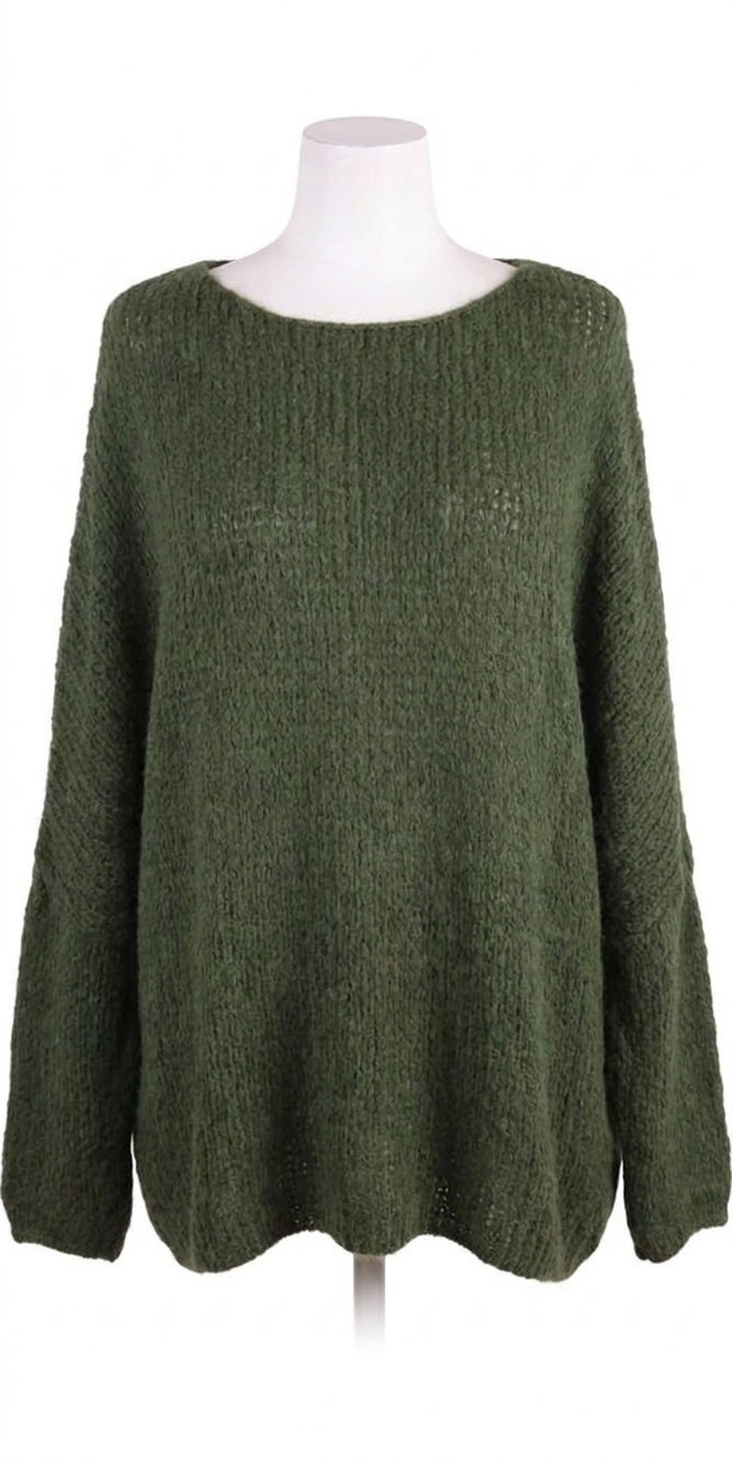 NEW GIGI MODA romelia sweater in emerald green